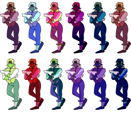 Color/Character Refrences