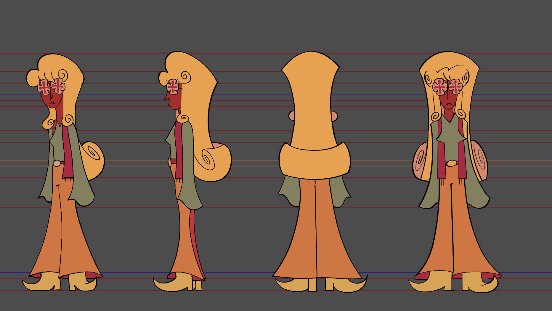 Character Design Turnaround