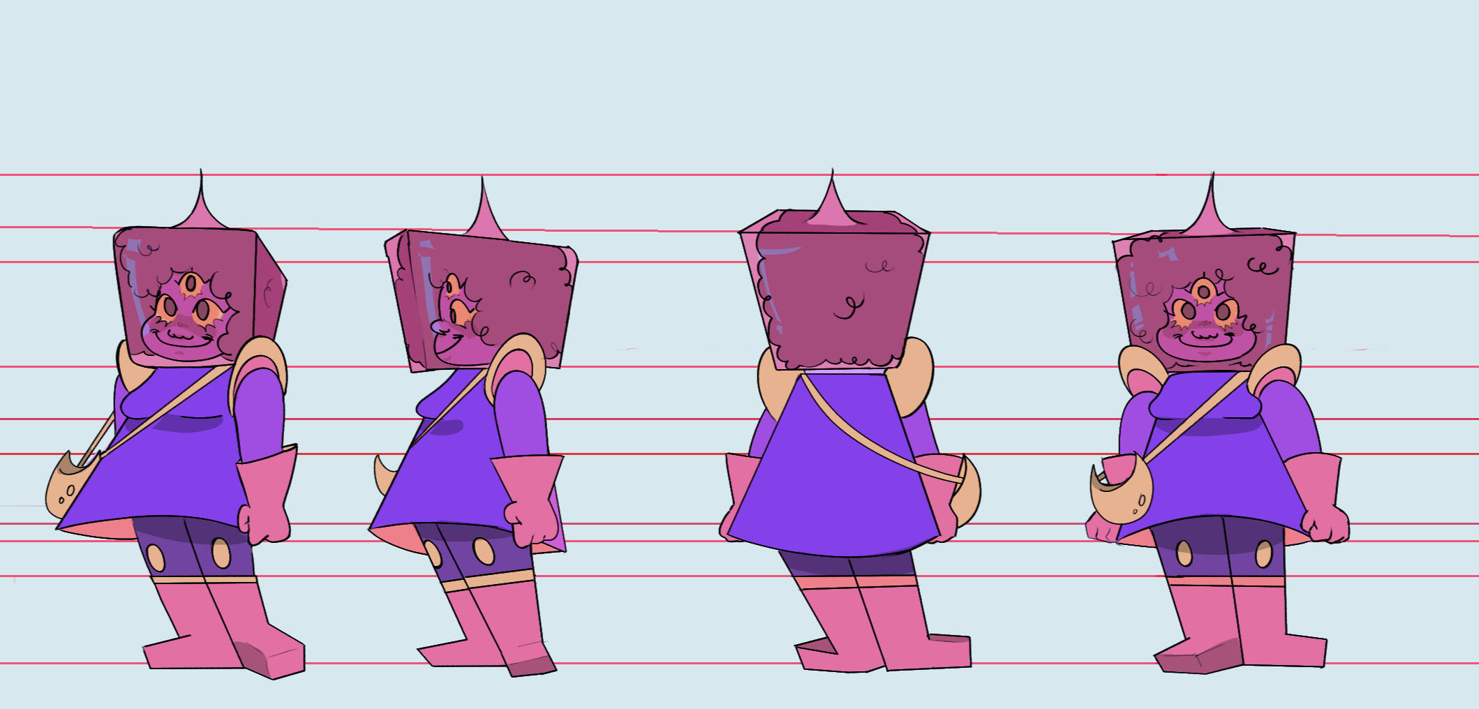 Character Design Turnaround 2
